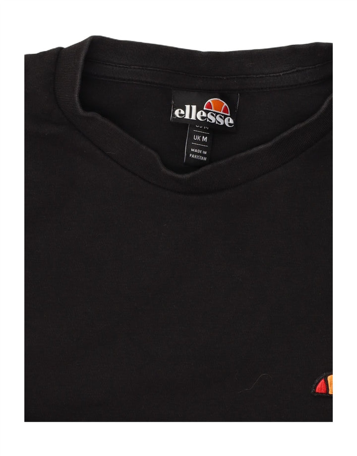 Camiseta masculina ELLESSE Top médio preto