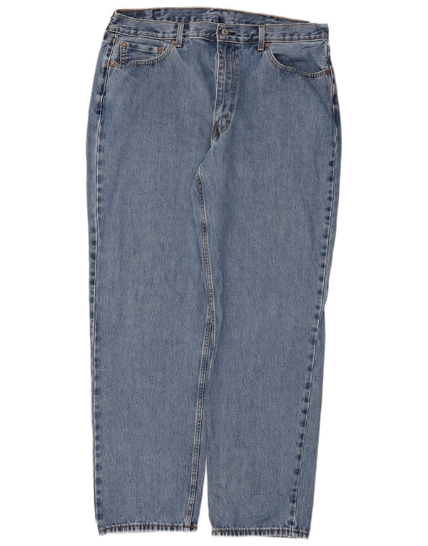 Calça Jeans Levis Masculina 550 Relaxed Fit Straight W40 L34 Azul Algodão