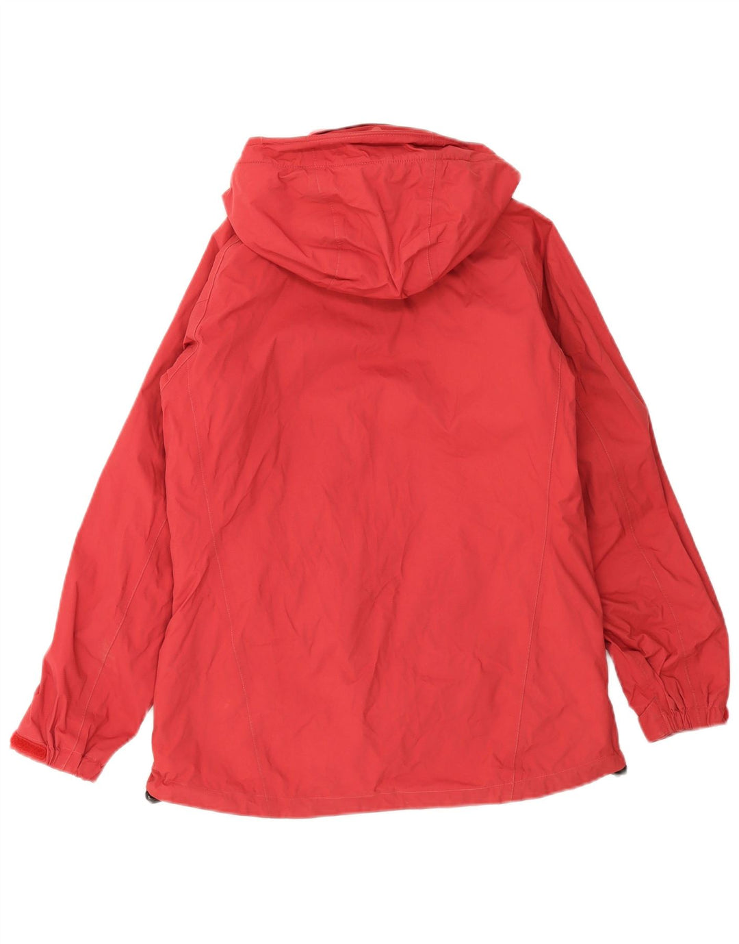 Jaqueta de chuva com capuz feminina Sprayway UK 10 pequena poliamida vermelha