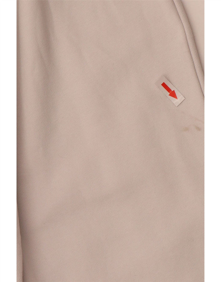 Calça de treino feminina ELLESSE Joggers UK 14 grande algodão branco