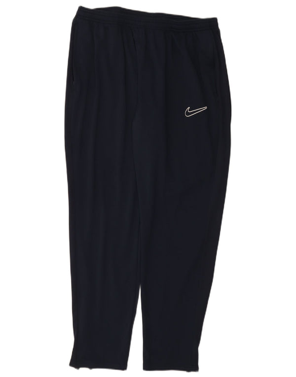 Calça de treino Nike masculina Dri Fit 2XL azul marinho poliéster
