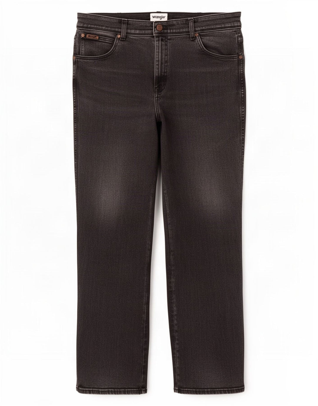 Wrangler Masculino Texas Straight Jeans W40 L32 Cinza Algodão