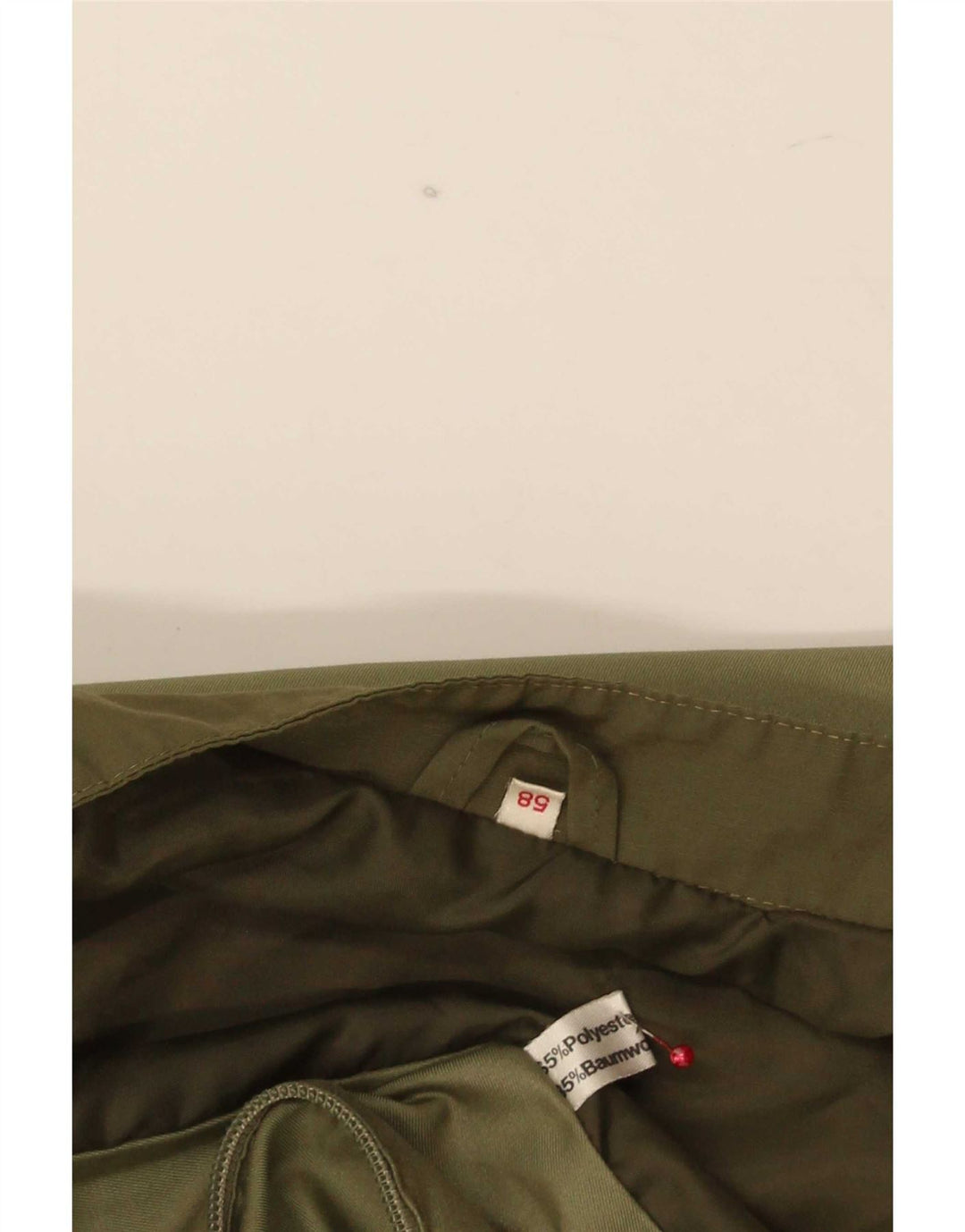 Jaqueta bomber masculina vintage IT 58 3XL poliéster verde