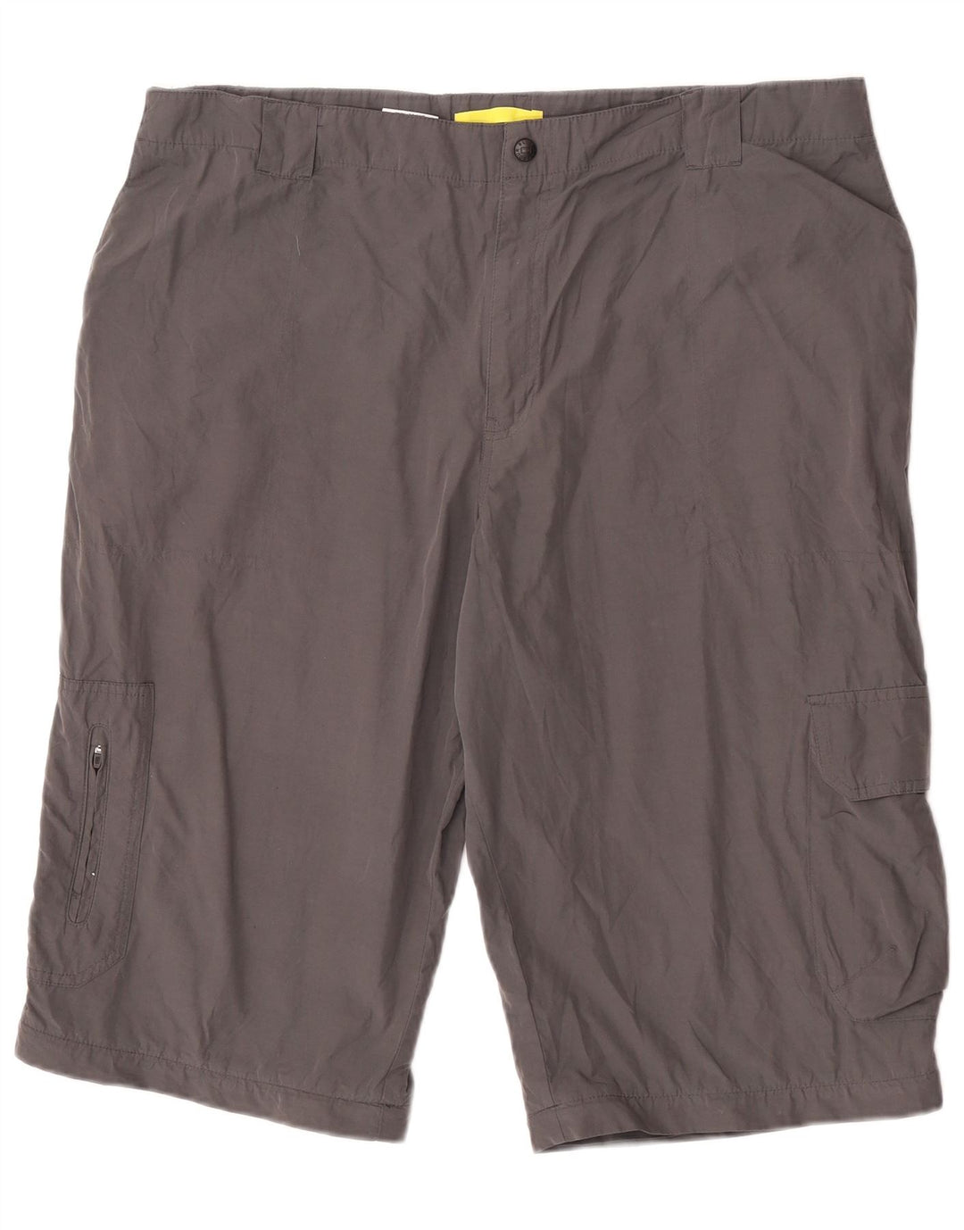 Shorts cargo masculino Marks & Spencer Blue Harbor W40 XL cinza poliamida
