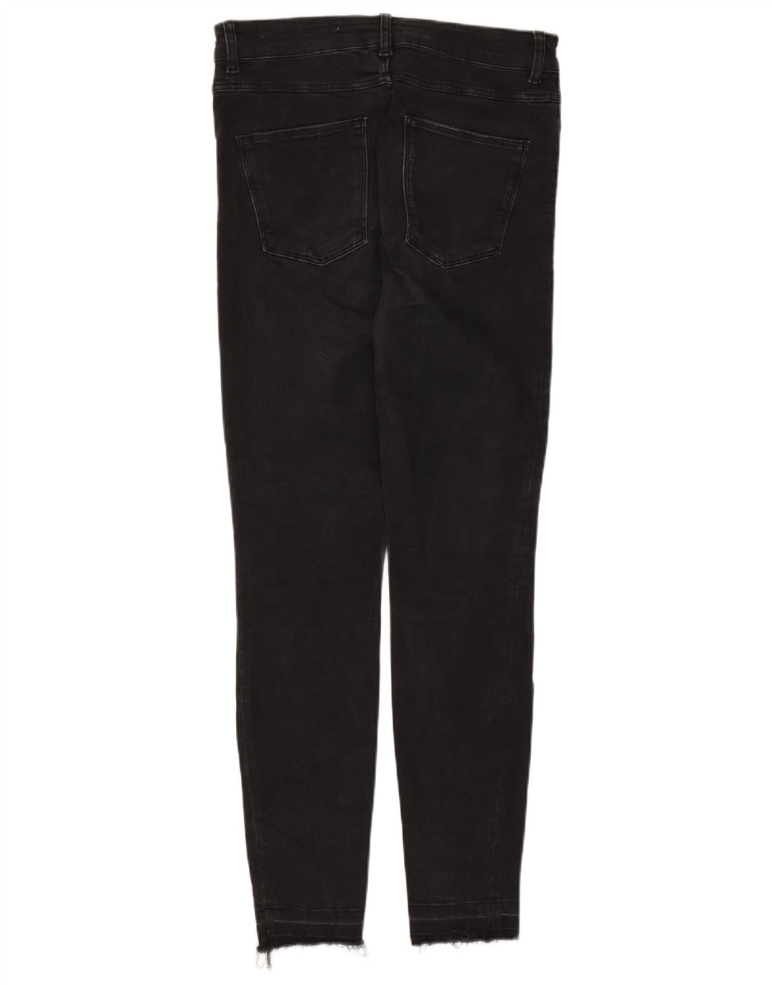 Zara Jeans Skinny Feminino EU 40 Médio W30 L27 Preto