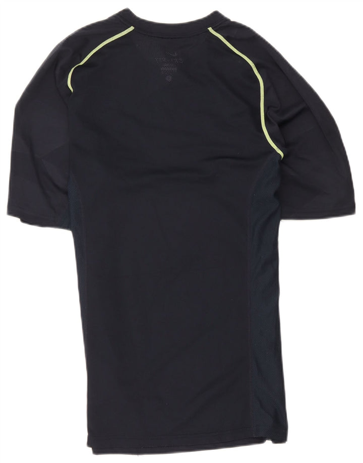 Camiseta Nike Masculina Dri Fit Top Pequeno Poliéster Azul Marinho