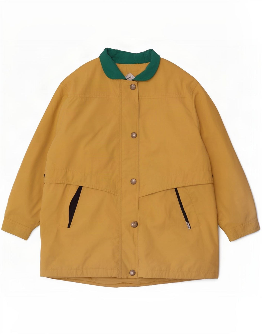 Casaco corta-vento feminino Goldix EU 46 XL amarelo colorblock