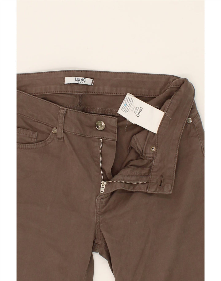 LIU JO Womens Skinny Jeans W32 L32  Brown Cotton Vintage Liu Jo and Second-Hand Liu Jo from Messina Hembry 
