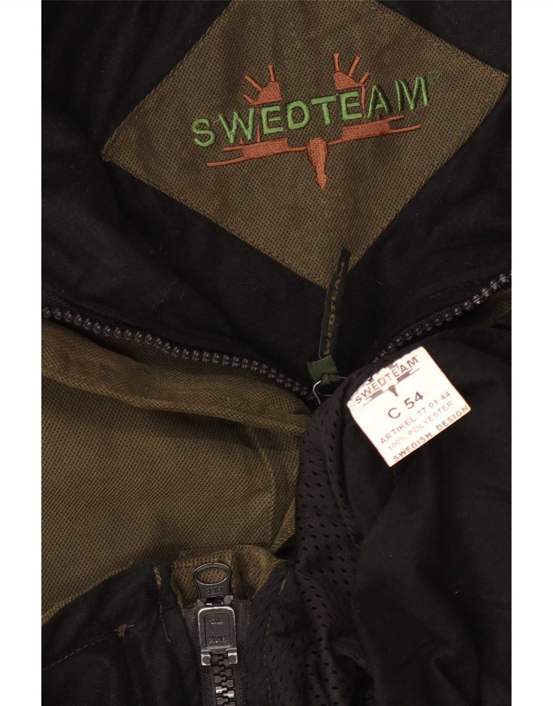 Jaqueta utilitária de caça masculina Swedteam EU 54 2XL poliéster verde