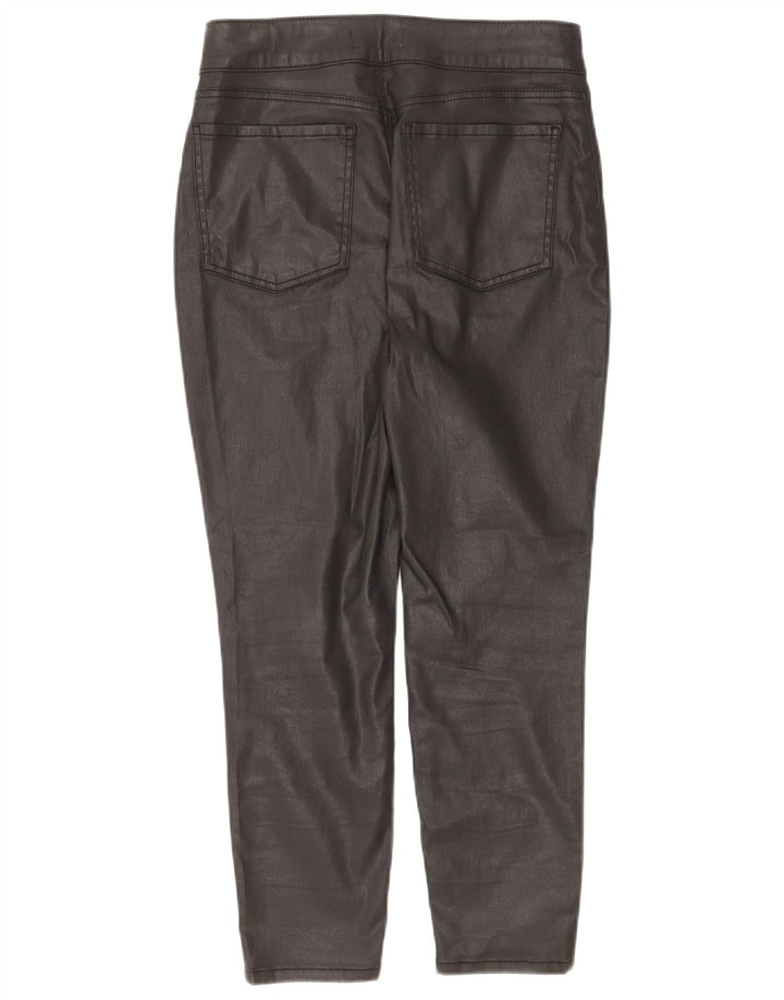 Calça jeans feminina MINT VELVET UK 12 médio W28 L25 algodão preto