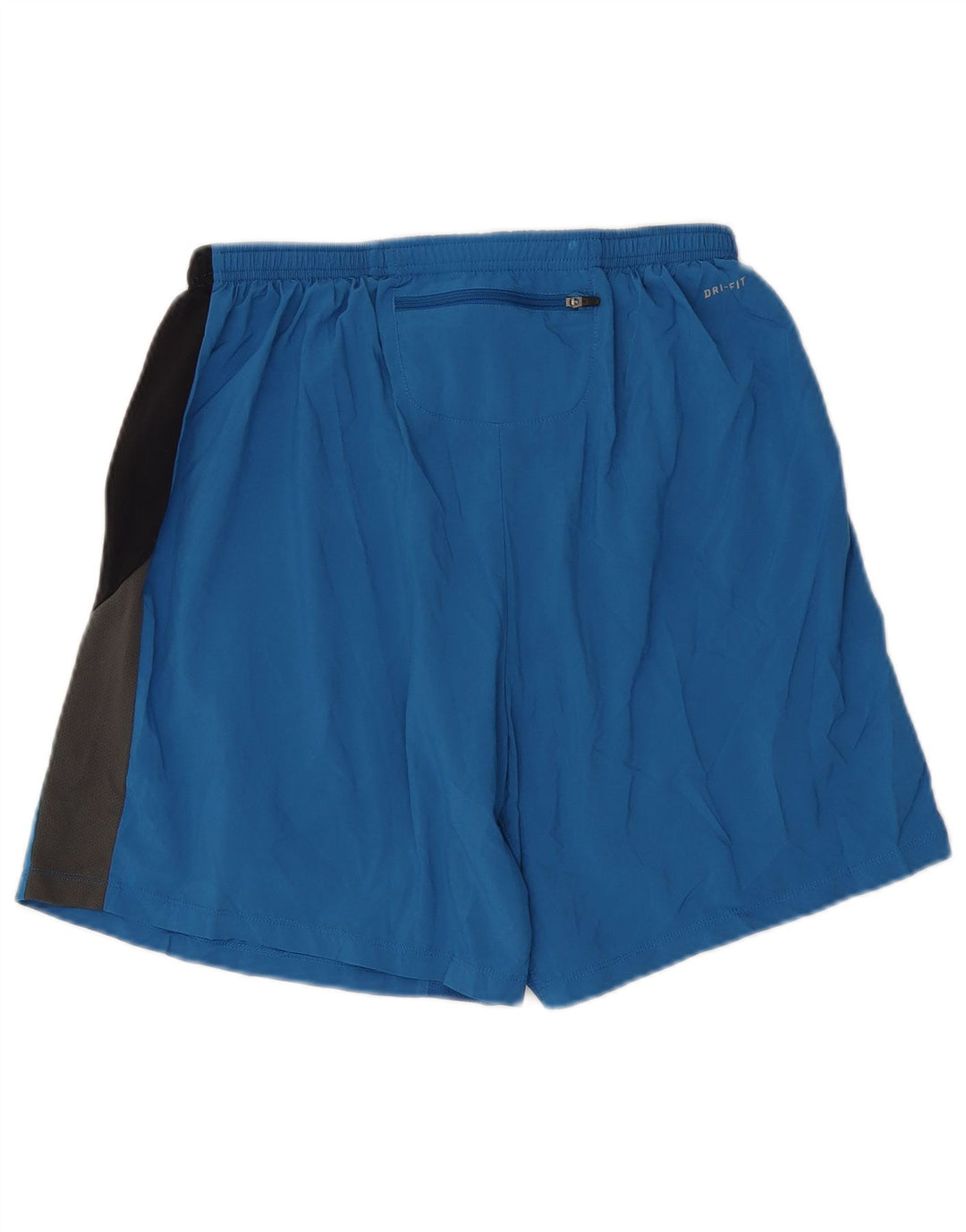 Shorts esportivos Nike Boys 13-14 anos XL azul colorblock poliéster