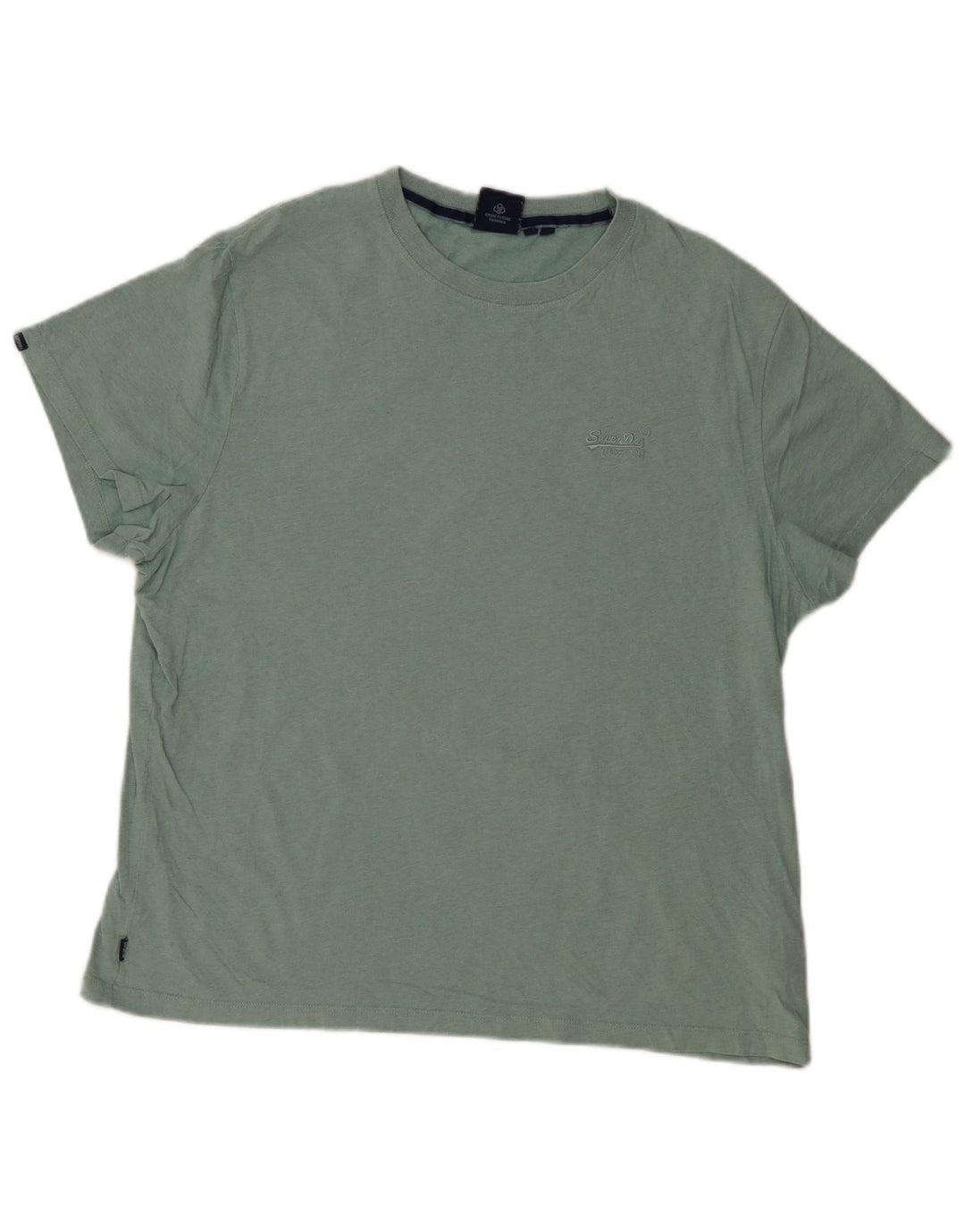 Camiseta masculina Superdry Top 2XL algodão verde