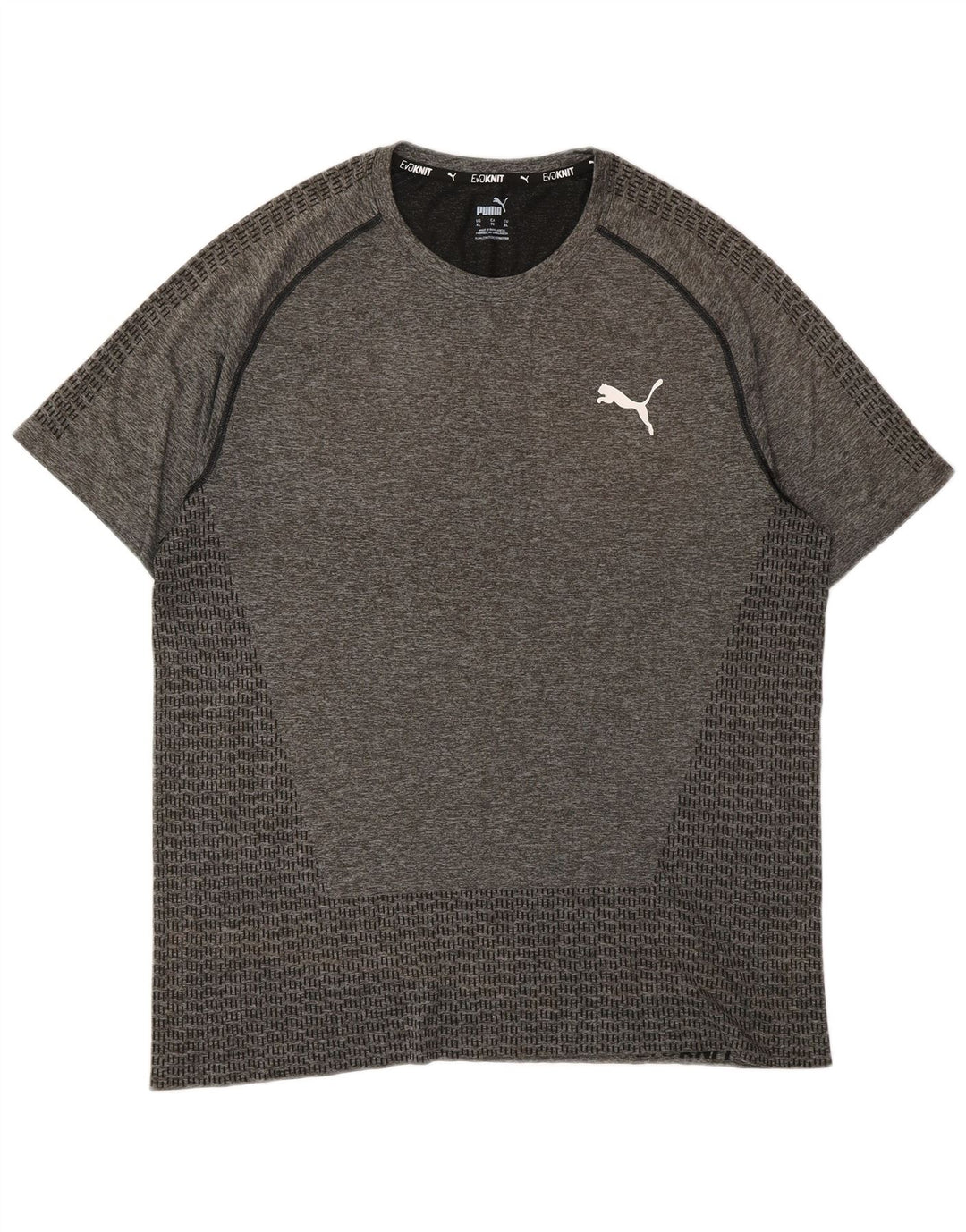 Camiseta masculina PUMA Top XL cinza manchado