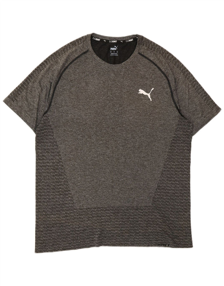 Camiseta masculina PUMA Top XL cinza manchado