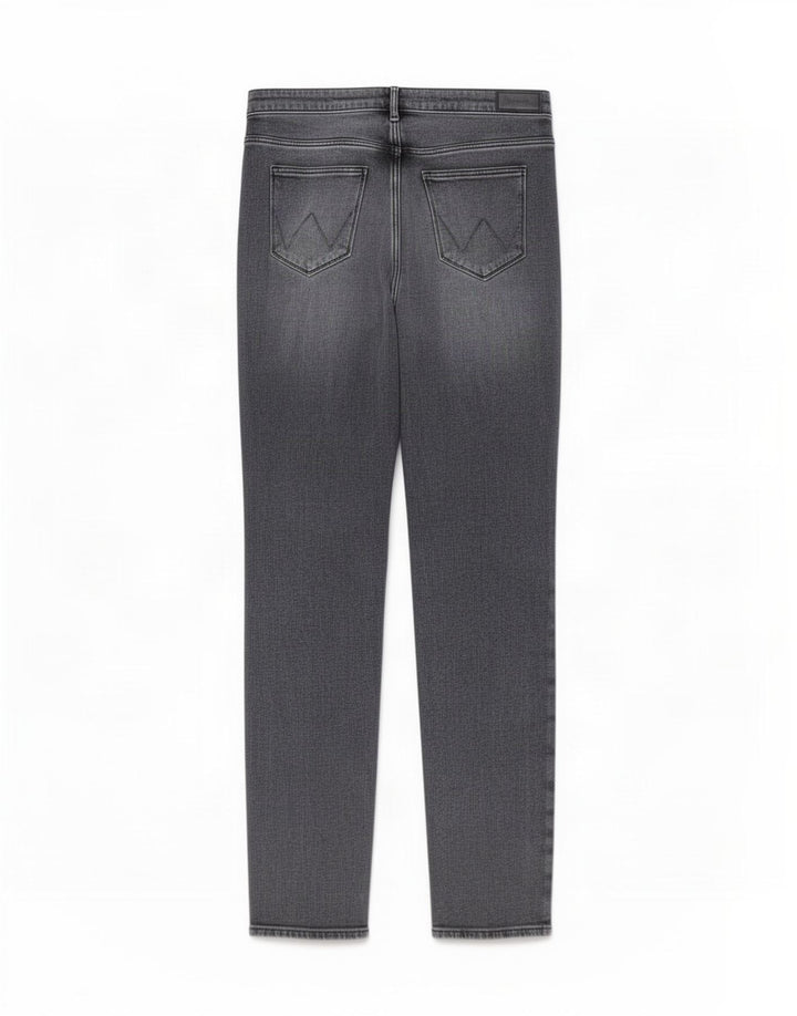 Wrangler Mens Slim Jeans W32 L32 Cinza Algodão