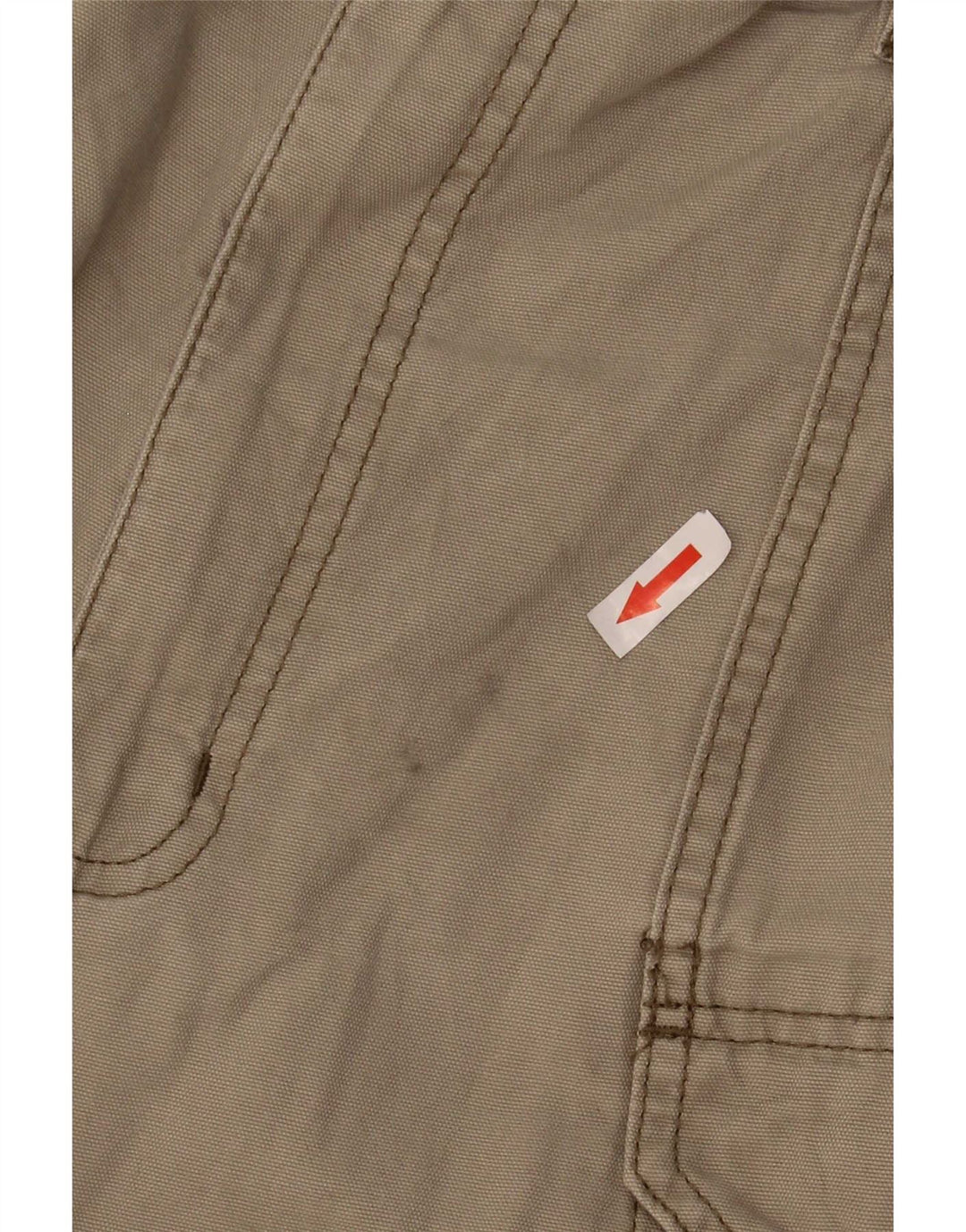Shorts cargo masculino Wrangler W38 XL algodão bege