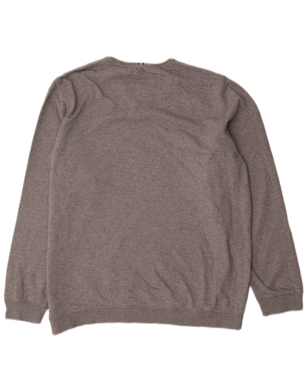 Moletom masculino Joules Jumper XL cinza manchado de algodão