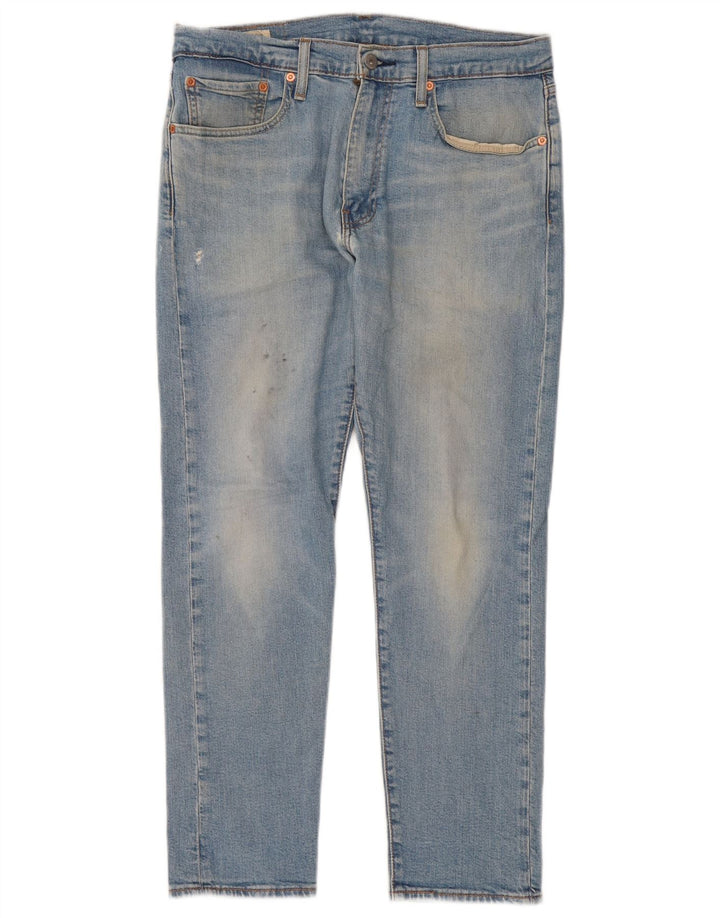 Calça jeans masculina Levi's 512 Slim Tapered W32 L30 azul algodão