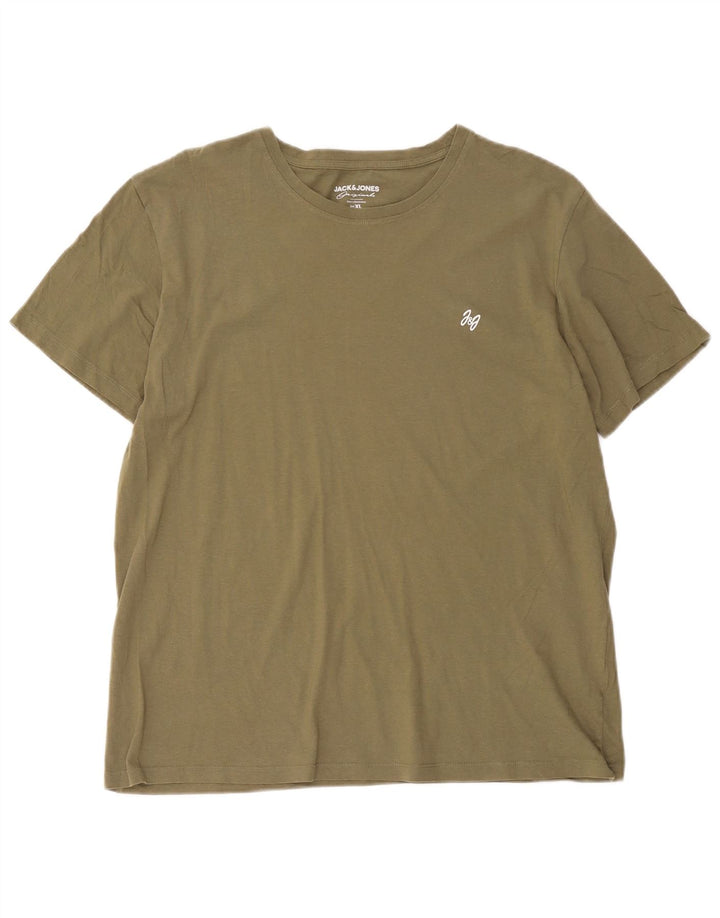 Camiseta masculina Jack & Jones Top XL Caqui
