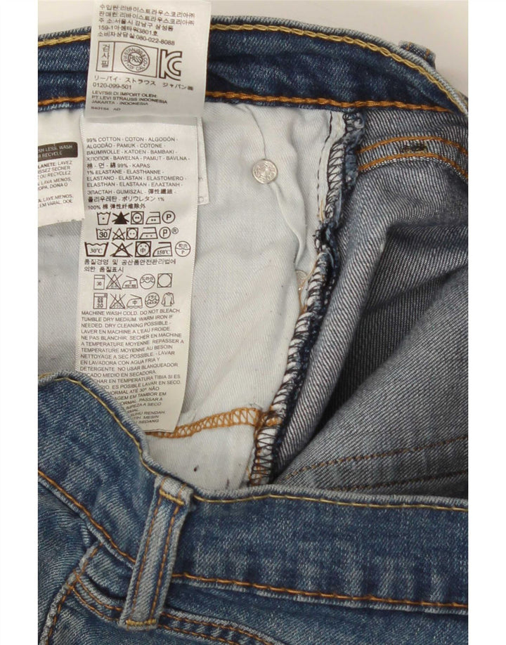 Calça Jeans Levis 511 Slim Masculina W34 L32 Azul Algodão