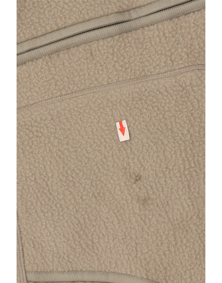 Jaqueta de lã feminina Marks & Spencer UK 14 poliéster cáqui médio