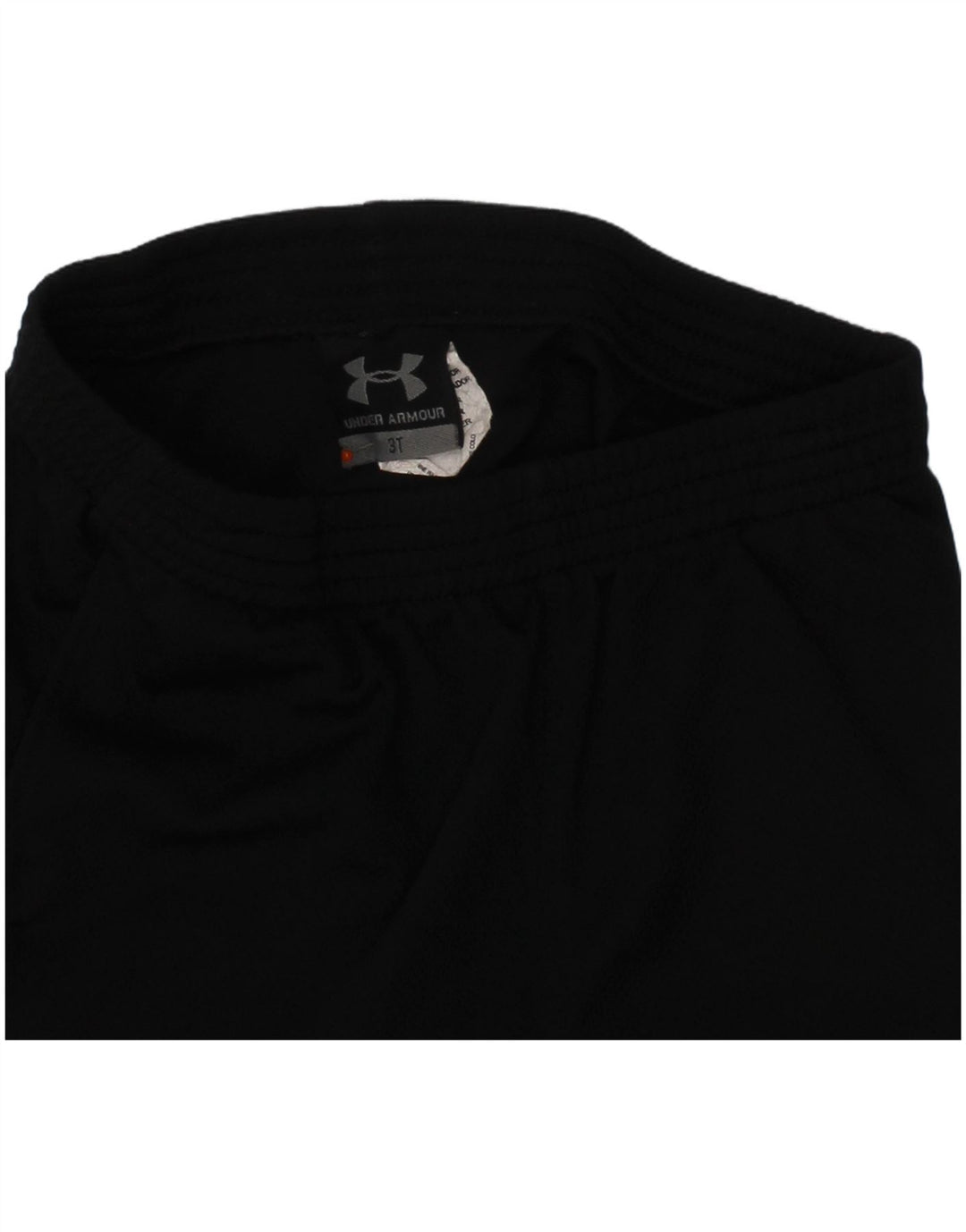 Shorts esportivos gráficos UNDER ARMOUR para meninos 2-3 anos poliéster preto