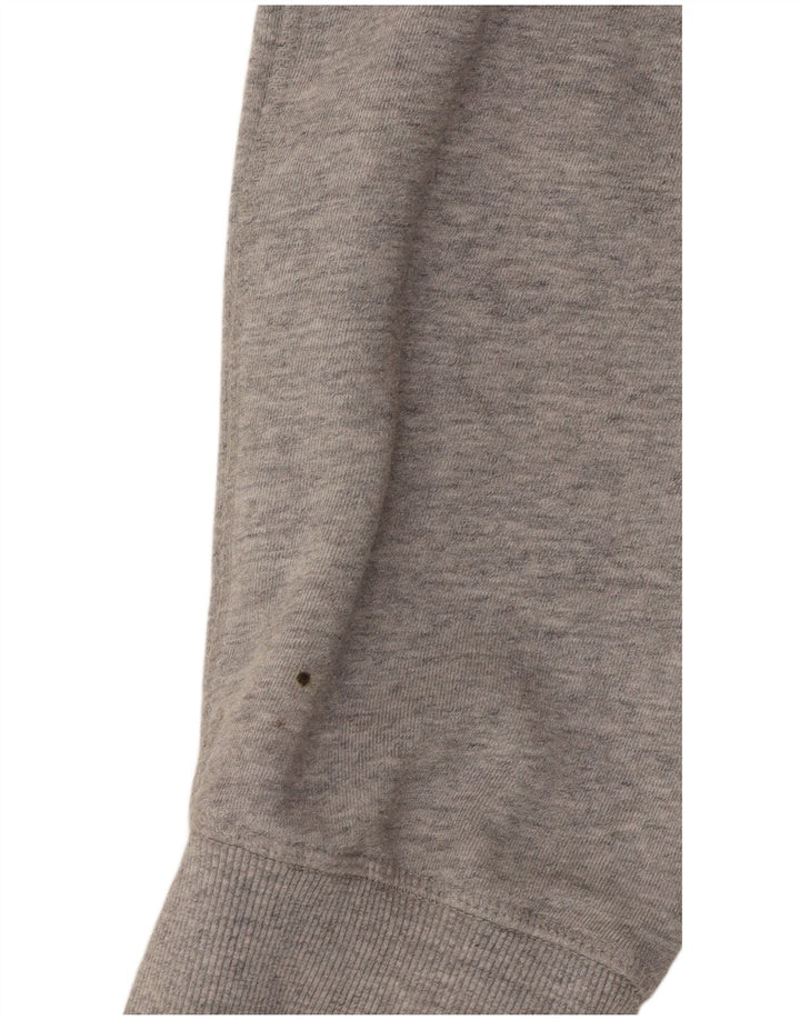 Calça de treino masculina Superdry joggers grande cinza manchado