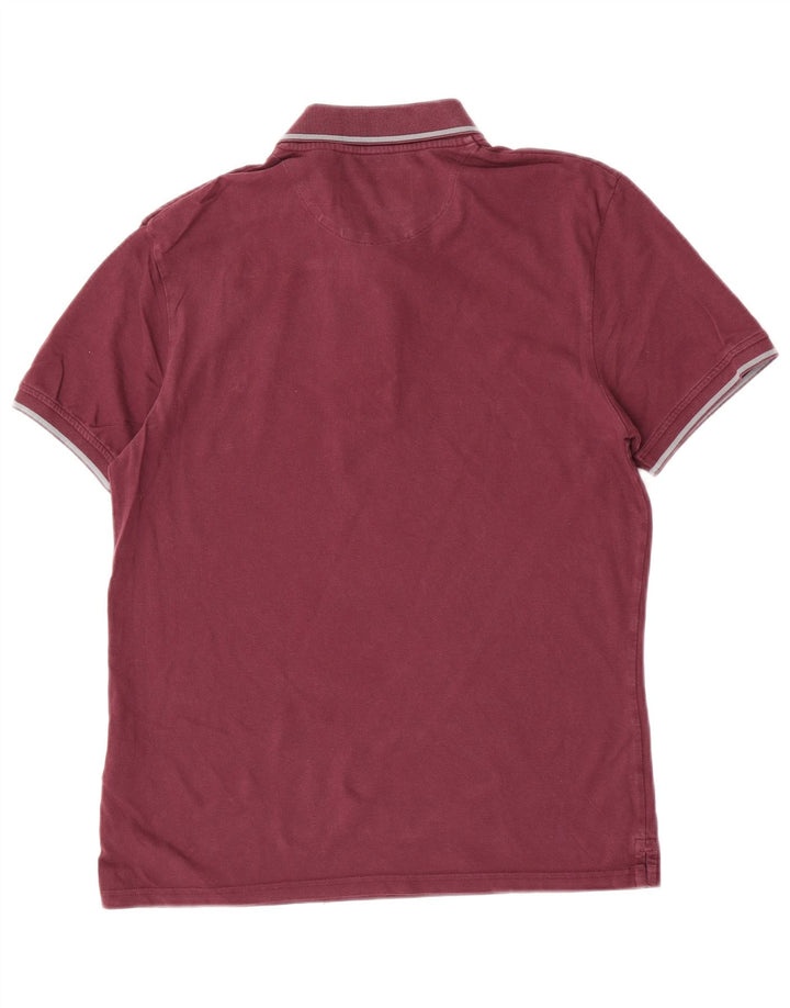 Camisa polo masculina Lyle & Scott médio marrom algodão