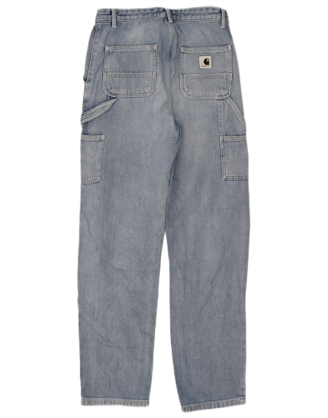 Carhartt Cargo Calça Jeans Feminina W26 L29 Azul