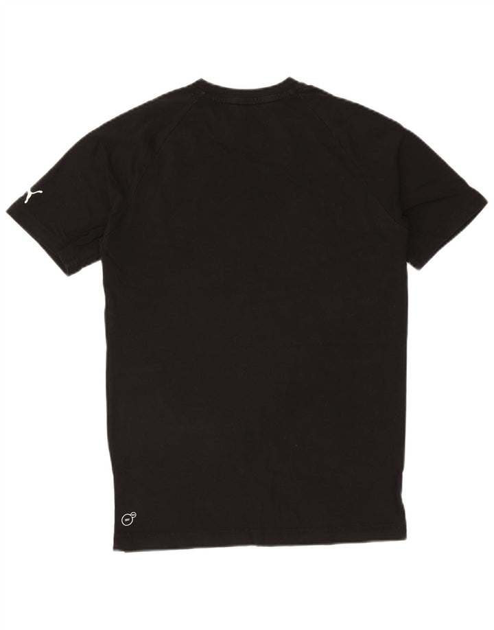 Puma Camiseta Masculina Graphic Top Pequeno Preto