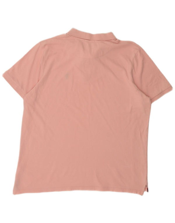 US Polo Assn. Camisa polo masculina regular fit 2XL algodão rosa