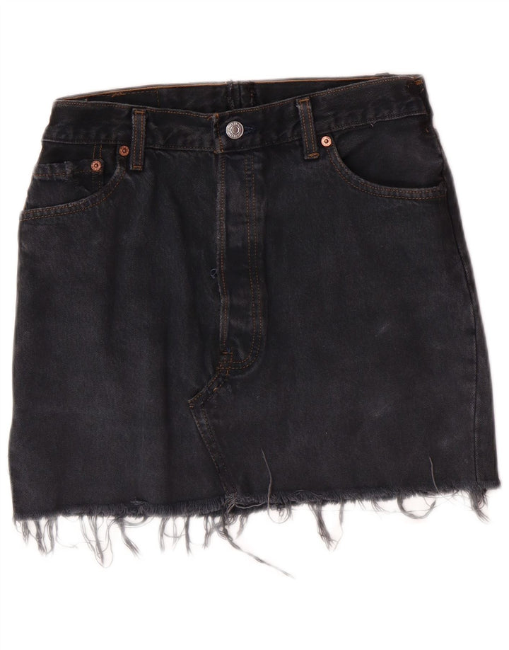 Saia jeans feminina LEVI'S W28 cinza médio