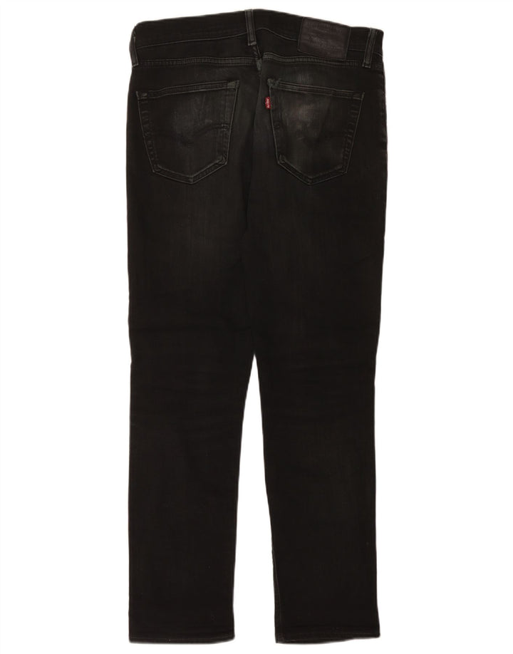 Levi's Mens Jeans Slim W31 L29 Algodão Preto