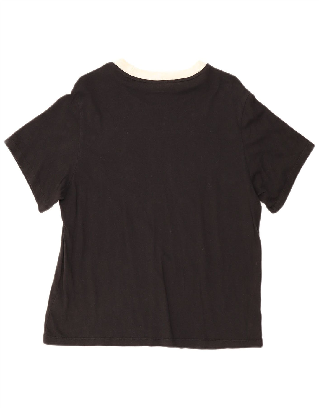 Camiseta Adidas Feminina Top UK 12 Médio Algodão Preto