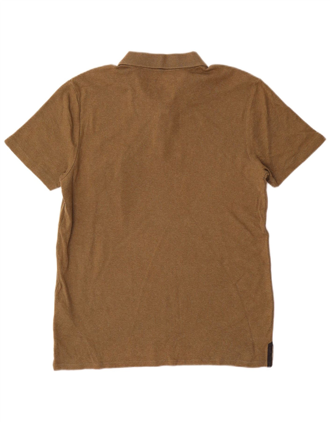 Camisa polo masculina Dkny de algodão cáqui médio