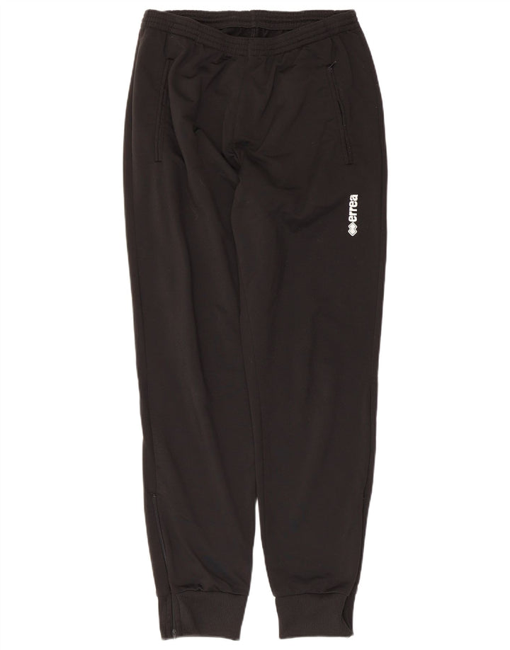 Calça de treino masculina Errea joggers poliéster preto pequeno