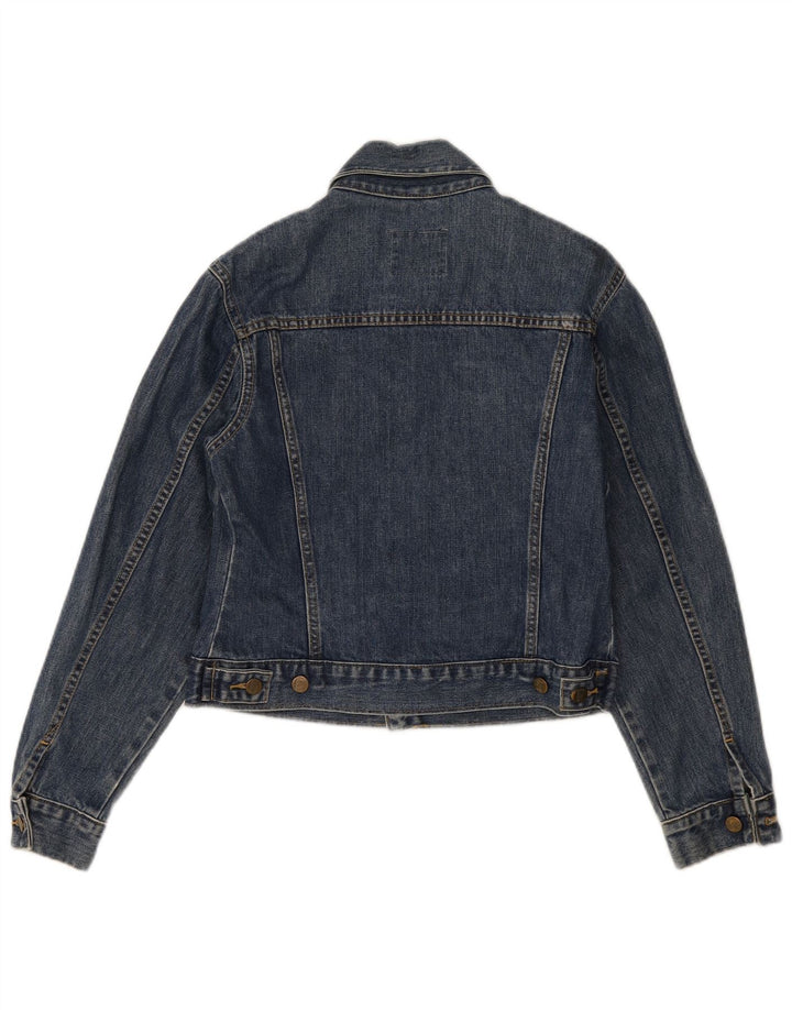 Jaqueta jeans Lee Boys Crop 8-9 anos algodão azul médio