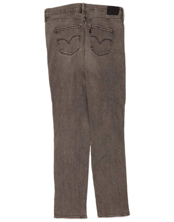 Calça jeans feminina Levi's 312 Shaping Slim W31 L32 cinza algodão