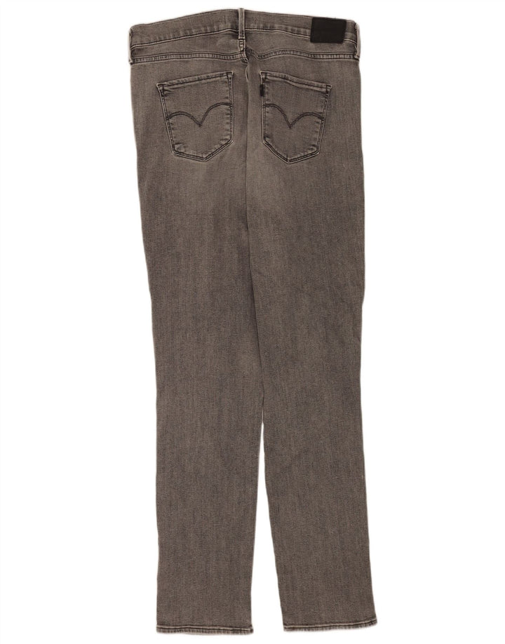 Calça jeans feminina Levi's 312 Shaping Slim W31 L32 cinza algodão