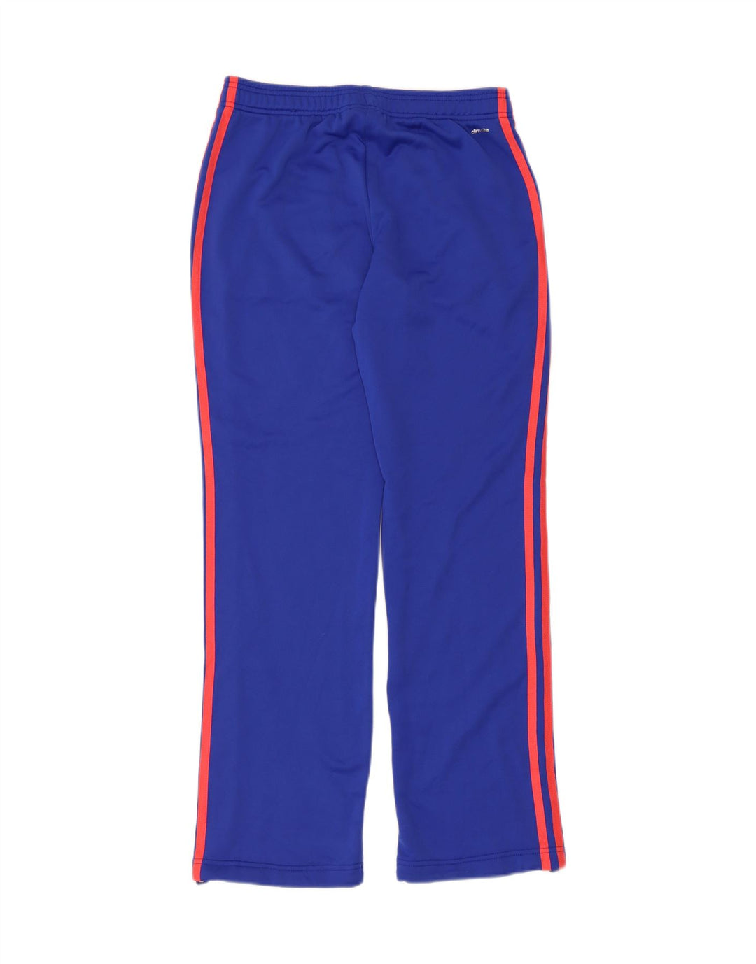 Calça Adidas Climalite Feminina UK 8/10 Pequena Azul Poliéster