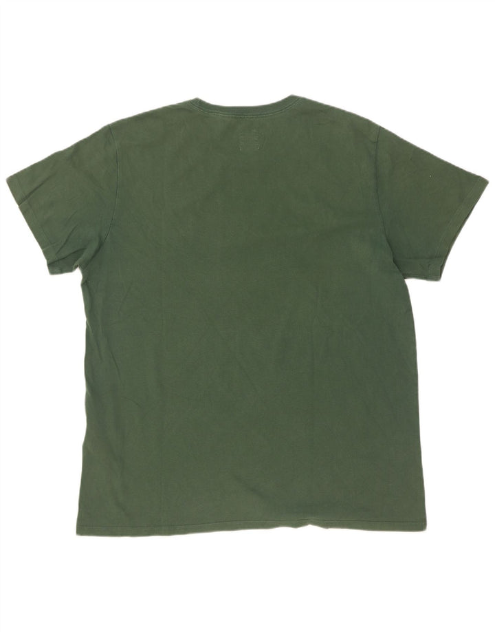 Camiseta masculina Levi's Standard Fit grande algodão verde