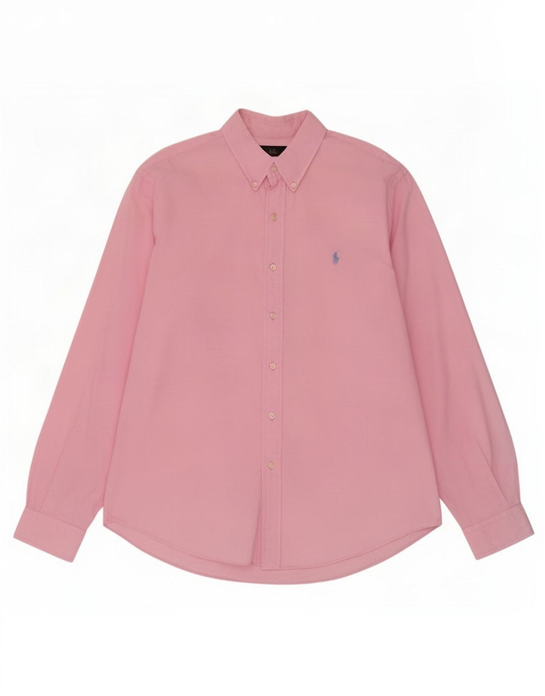Camisa masculina Ralph Lauren grande algodão rosa