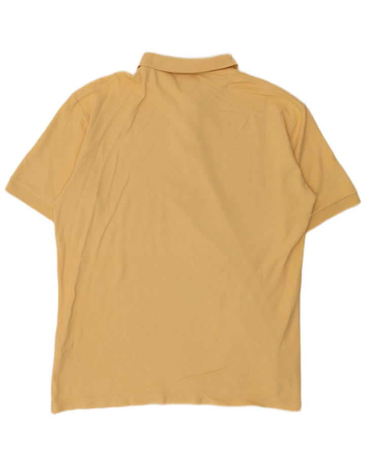 Camisa polo masculina Fila IT 54 grande algodão amarelo