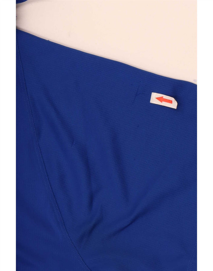 Adidas Mens Primegreen Camiseta Top Grande Azul Poliéster
