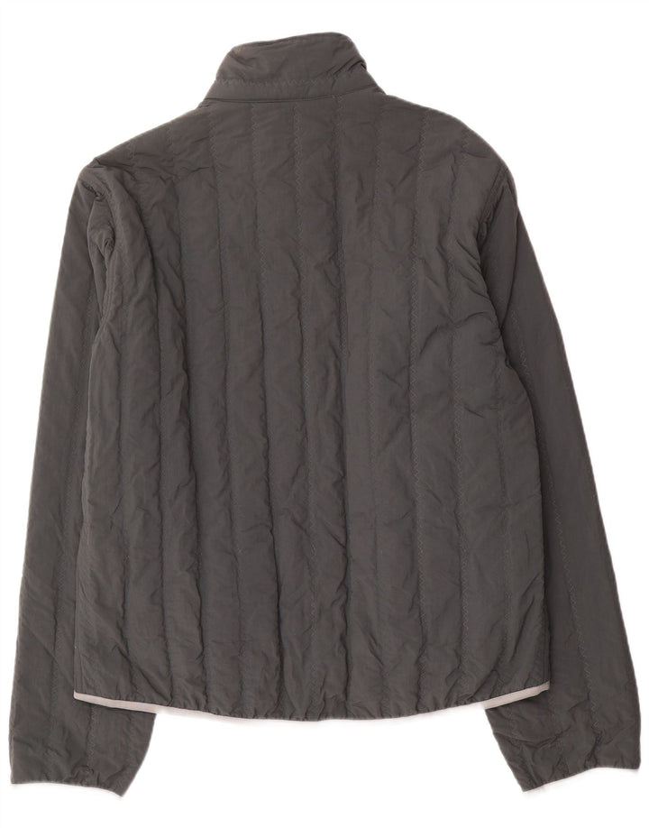 Jaqueta acolchoada masculina Murphy & Nye UK 40 poliéster cinza grande