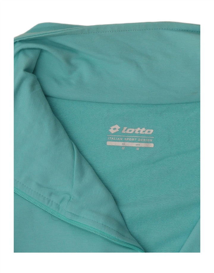 Lotto Womens Tracksuit Top Jacket UK 14 Médio Turquesa