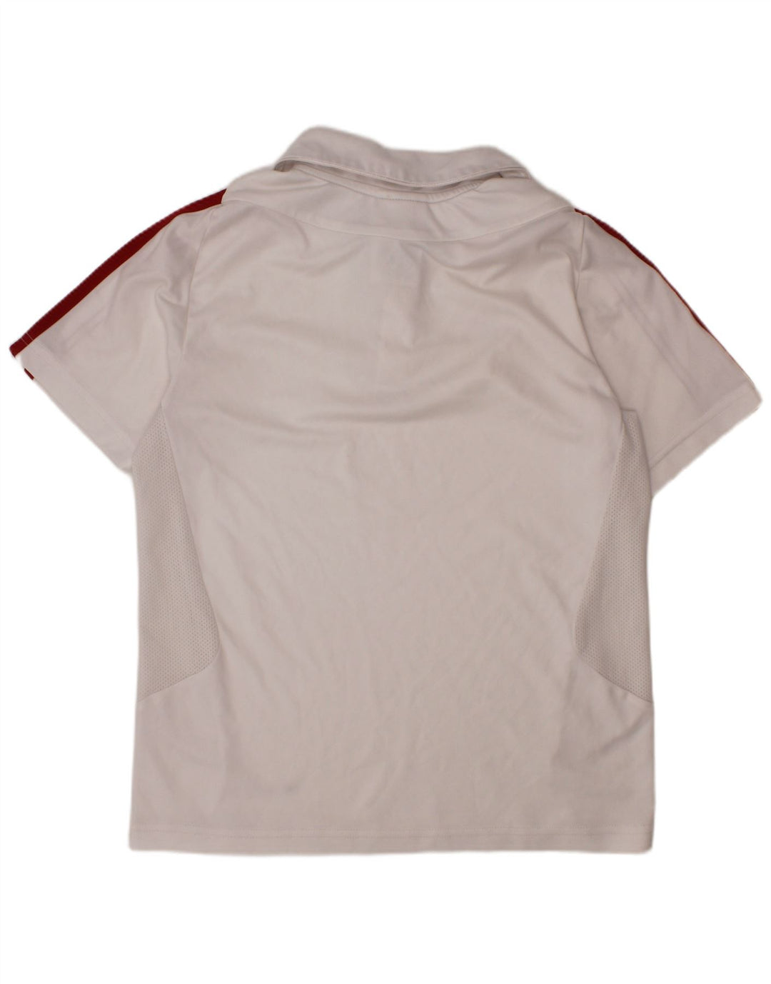 Polo ADIDAS Boys Climacool 9-10 Anos Branco Poliéster