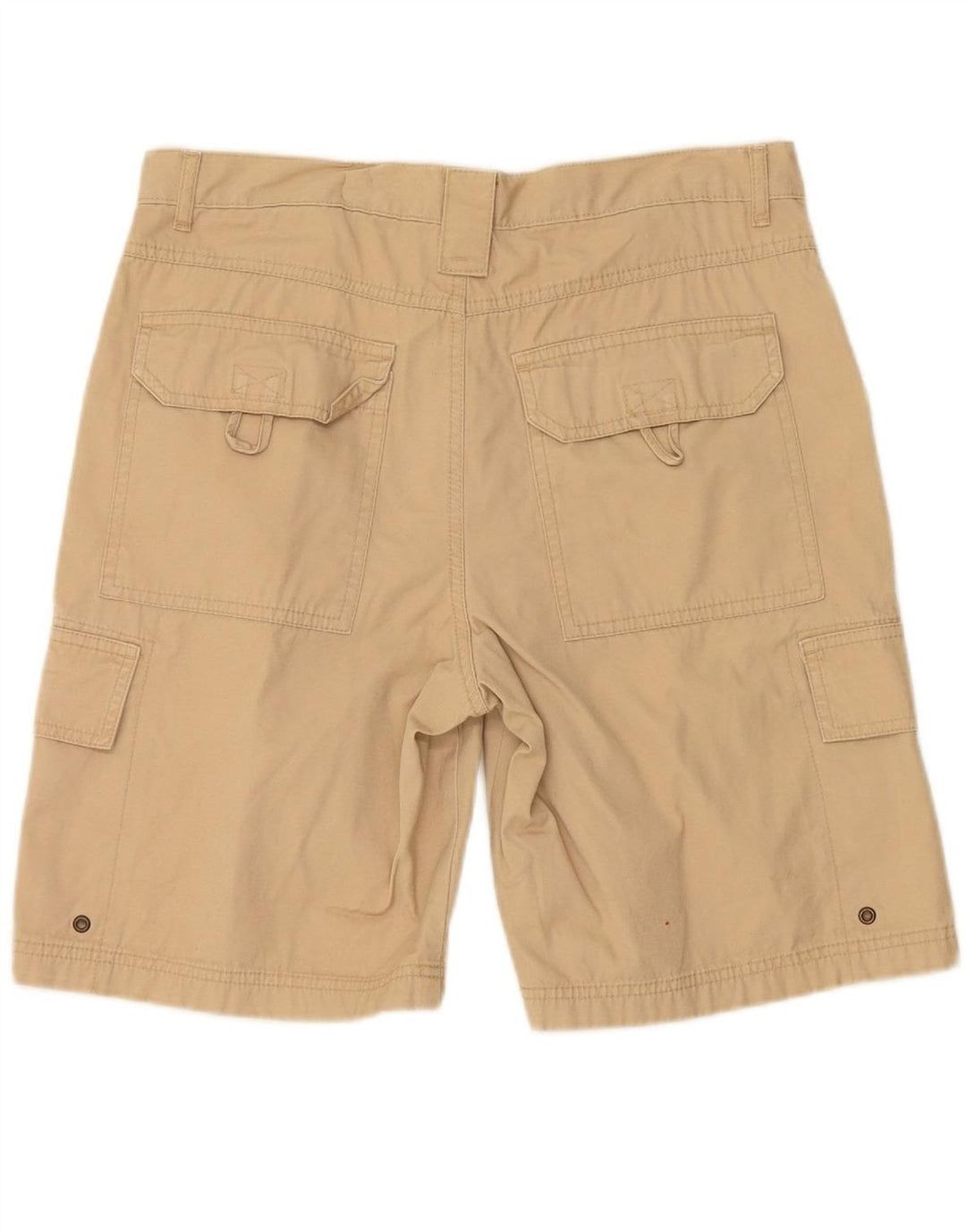 Shorts cargo masculino ASICS médio W32 algodão bege
