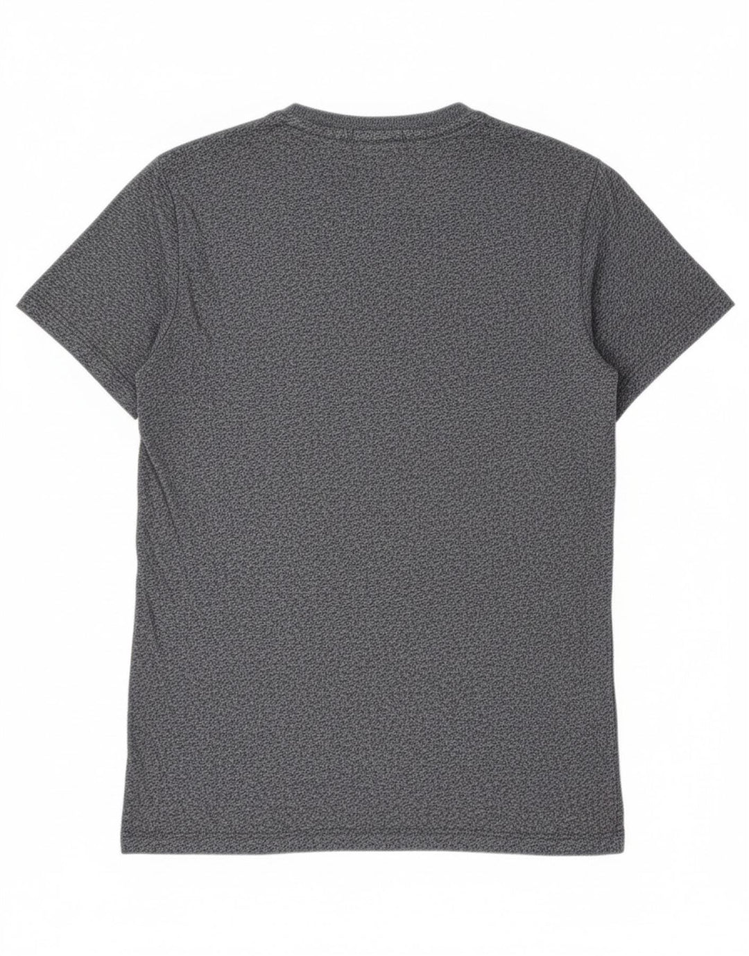 Camiseta masculina Superdry Top pequeno algodão manchado azul marinho