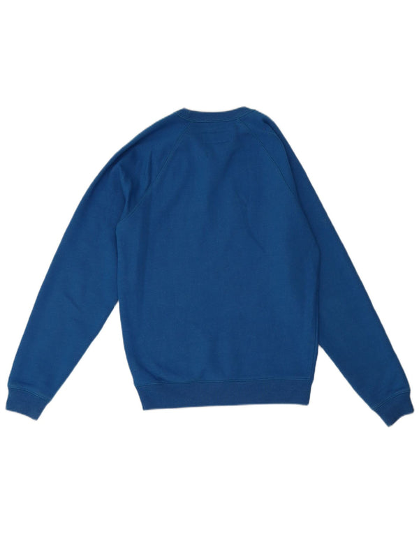 Jack Wills masculino gráfico clássico ajuste moletom jumper XS azul algodão